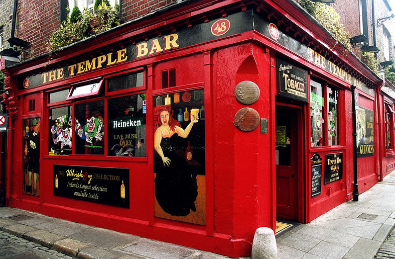 The Temple Bar, Dublin.