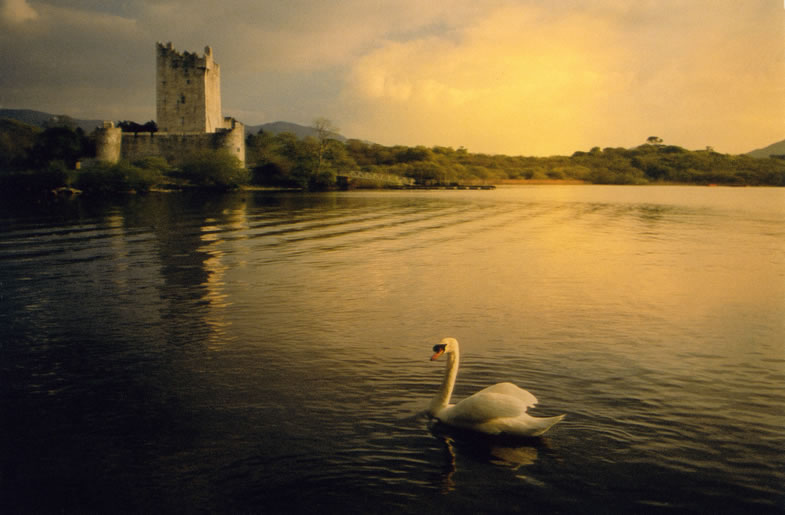 Ross Castle on the Lakes of Killarney